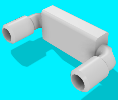 Bash Bar Exhaust Add-On